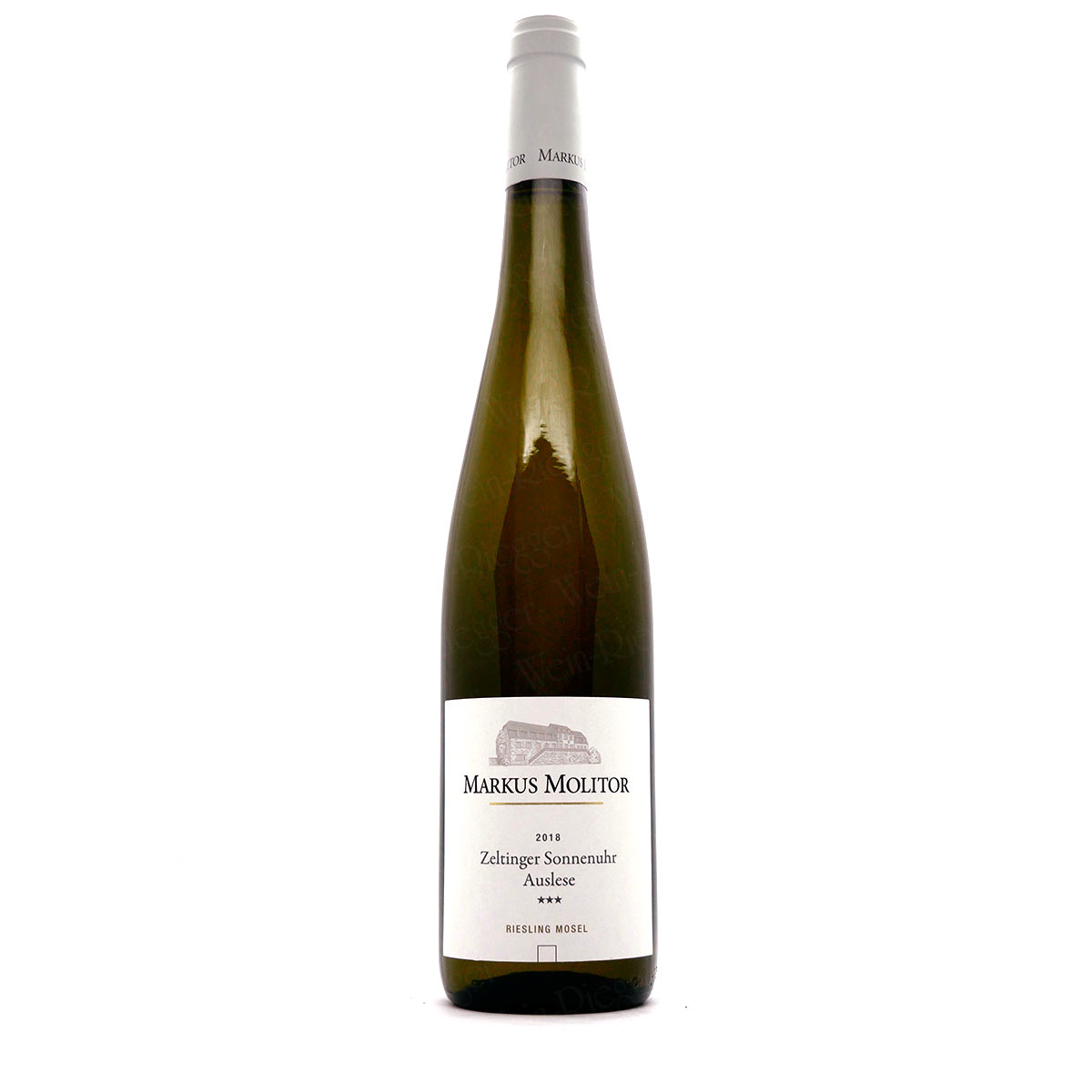 Zeltinger_Sonnenuhr_Auslese_Dreistern_Riesling_Mosel_Markus_Molitor_Weisse_Kapsel-08476 Riesling Zeltinger Sonnenuhr Auslese*** - Molitor