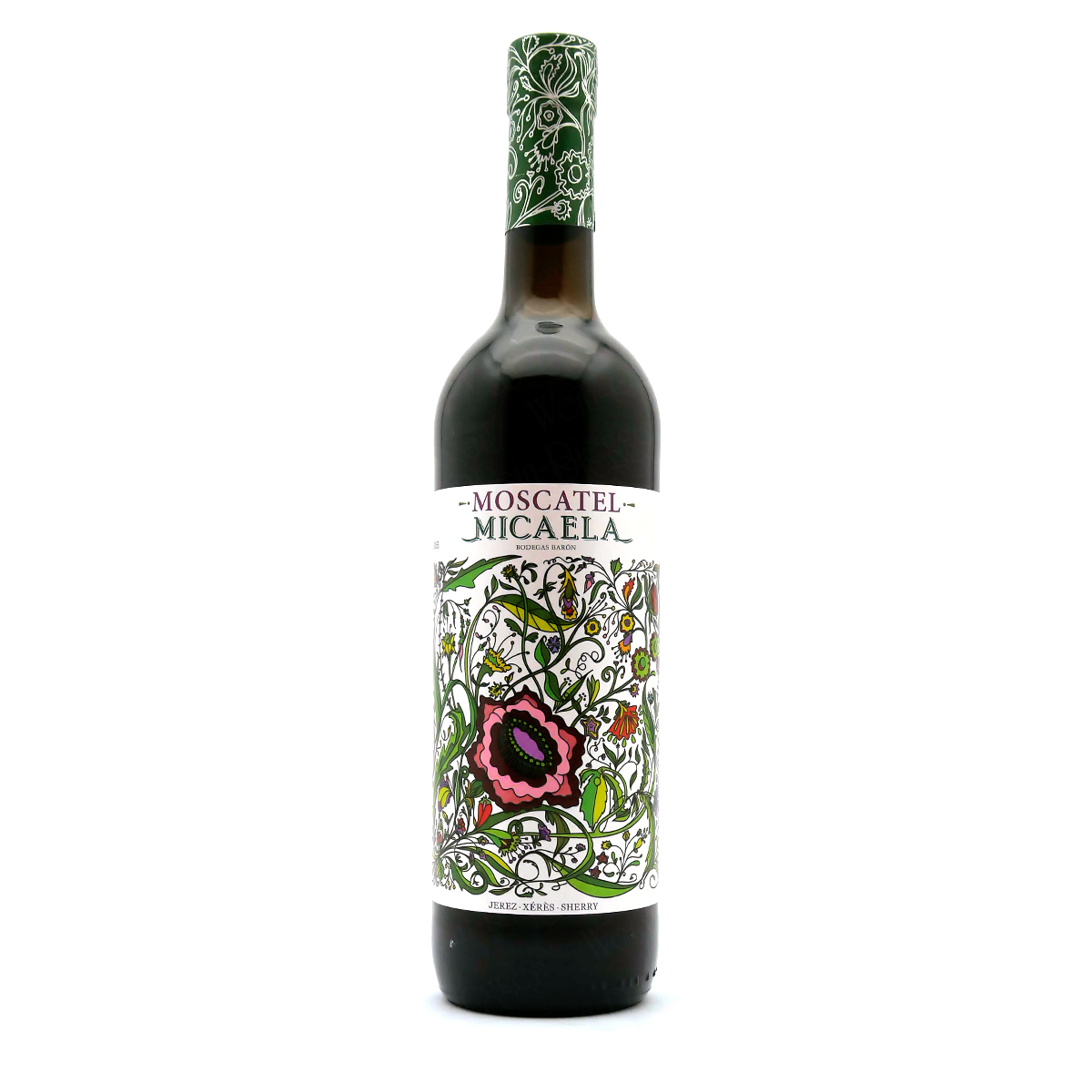wein, rotwein, flasche, etikett kunst, blumenmuster