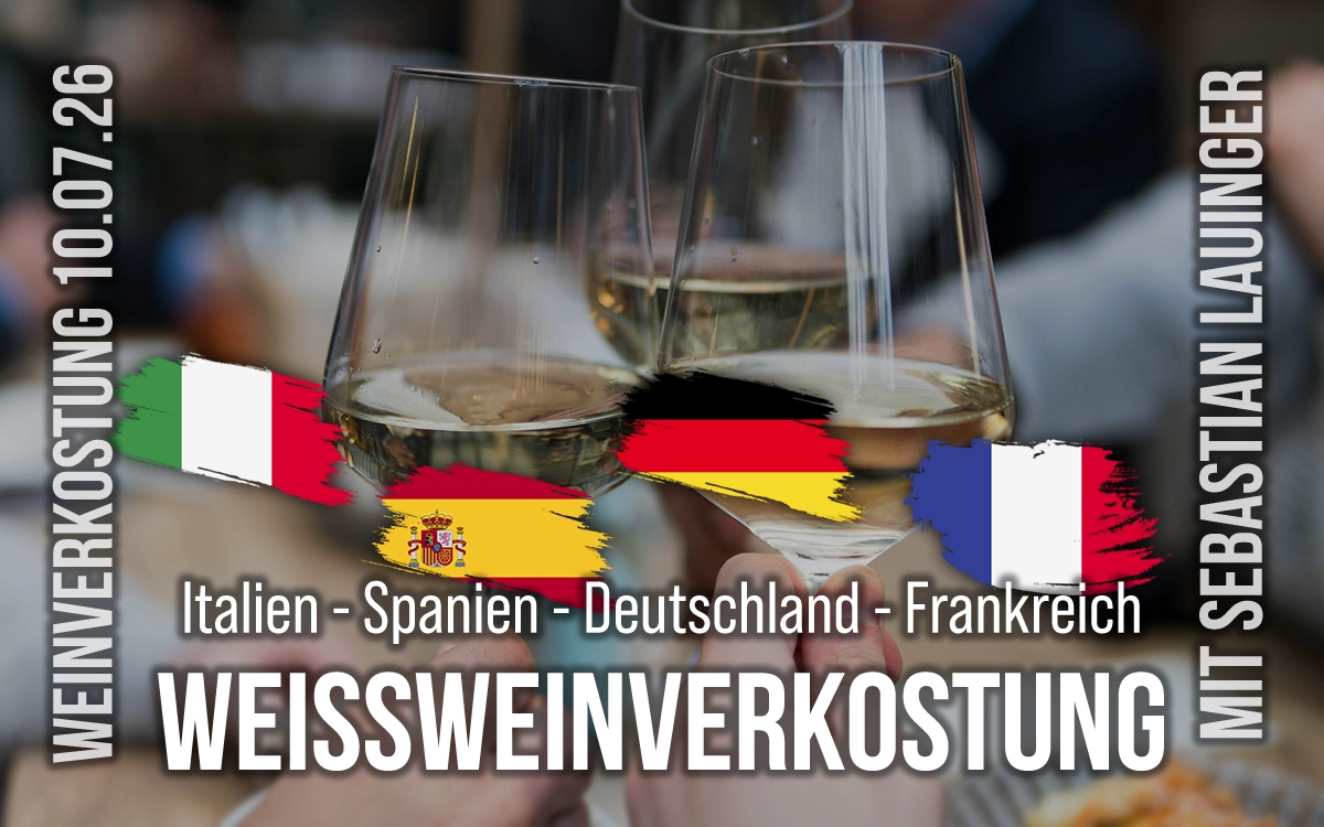 WEINLÄNDER IM VERGLEICH Weißweinprobe