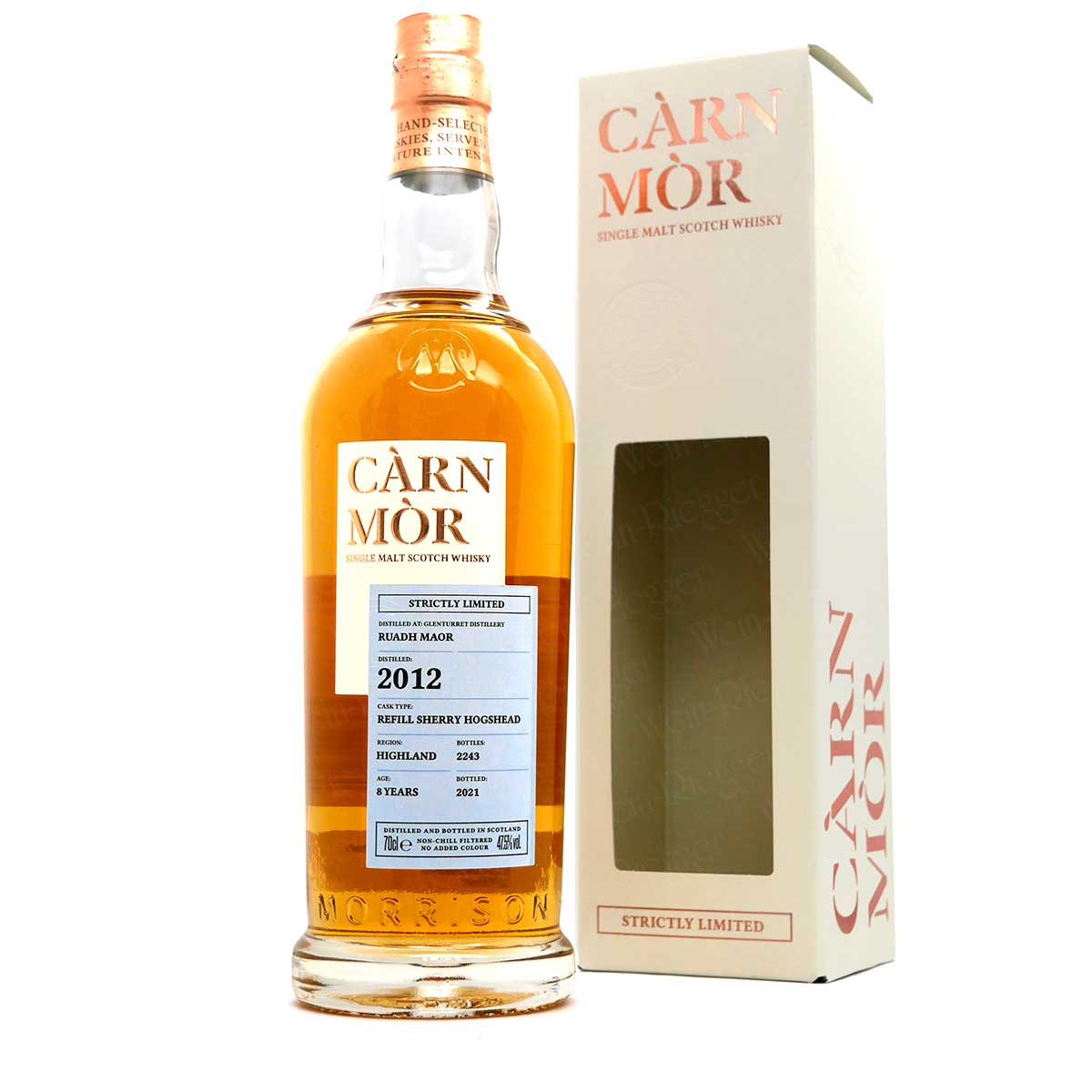 Ruadh Maor (Glenturret) 8 Jahre Refill Sherry 2012/2021 | Càrn Mòr