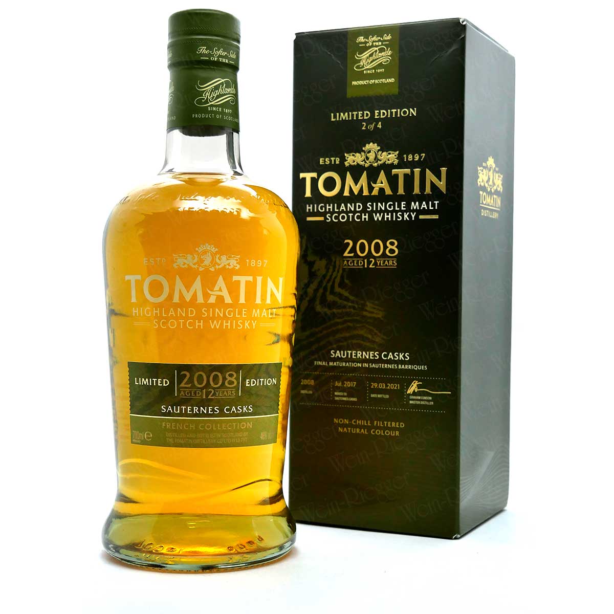 Tomatin_2008_Sauternes_Cask_12_Jahre-09292 Tomatin 12 Jahre Sauternes 2008/2021 | French Collection