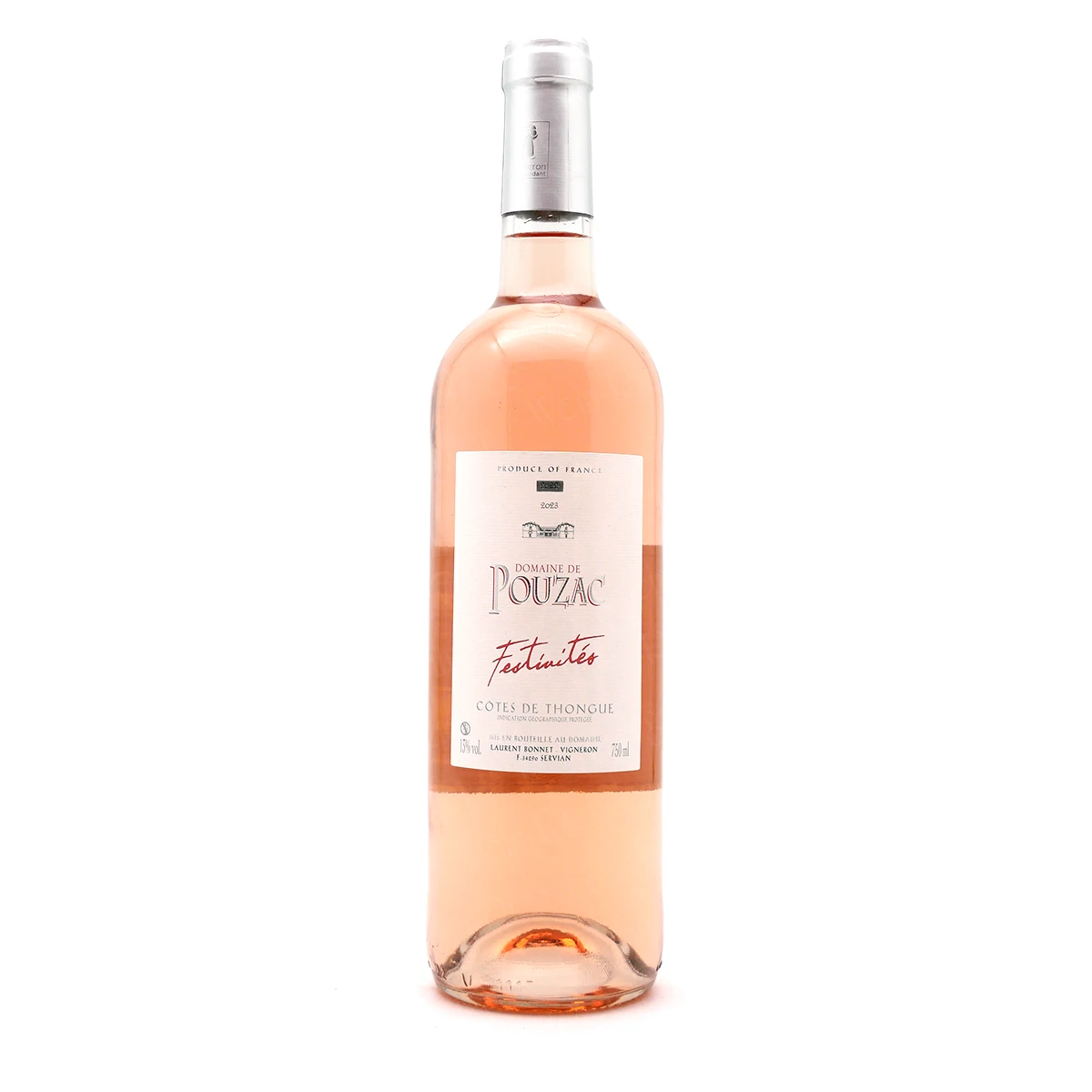 FESTIVITÉS Rosé IGP Cotes de Thongue - Pouzac