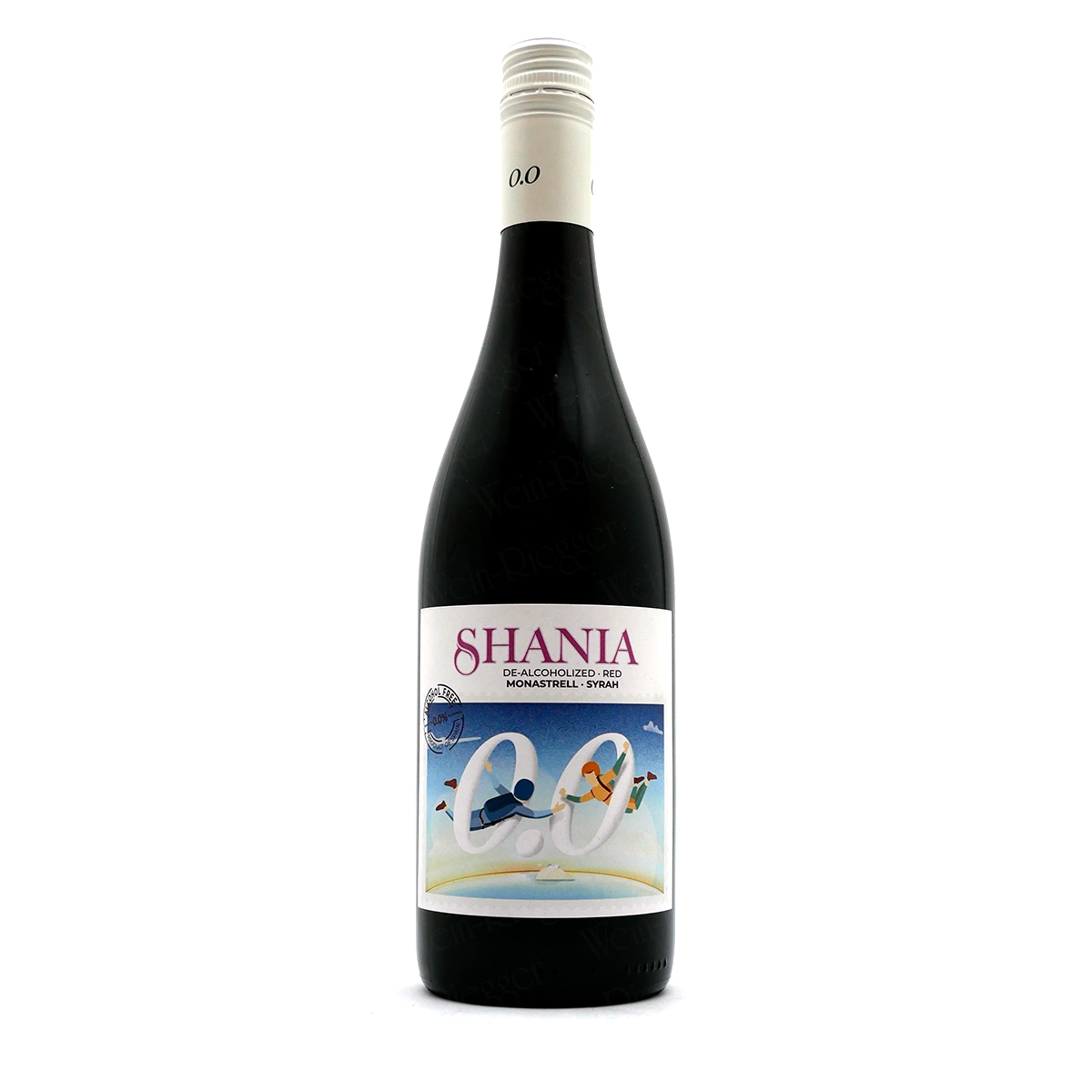 Wein, Rotwein, Monastrell, Syrah, Etikett-Design