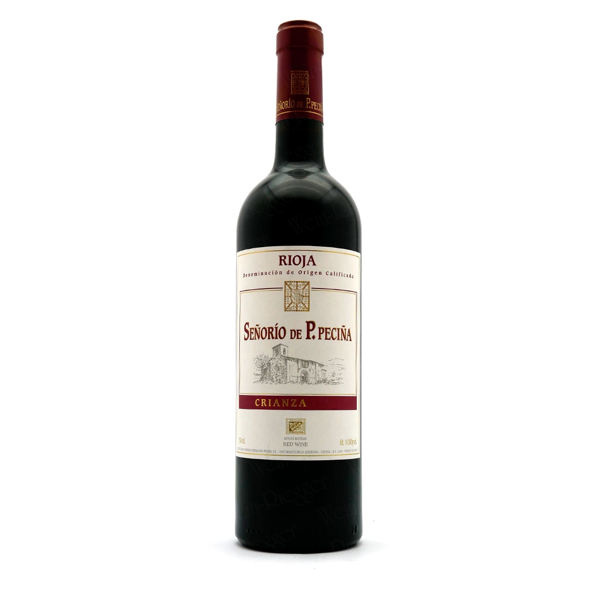 wein, rotwein, rioja, senorío de pecina, crianza