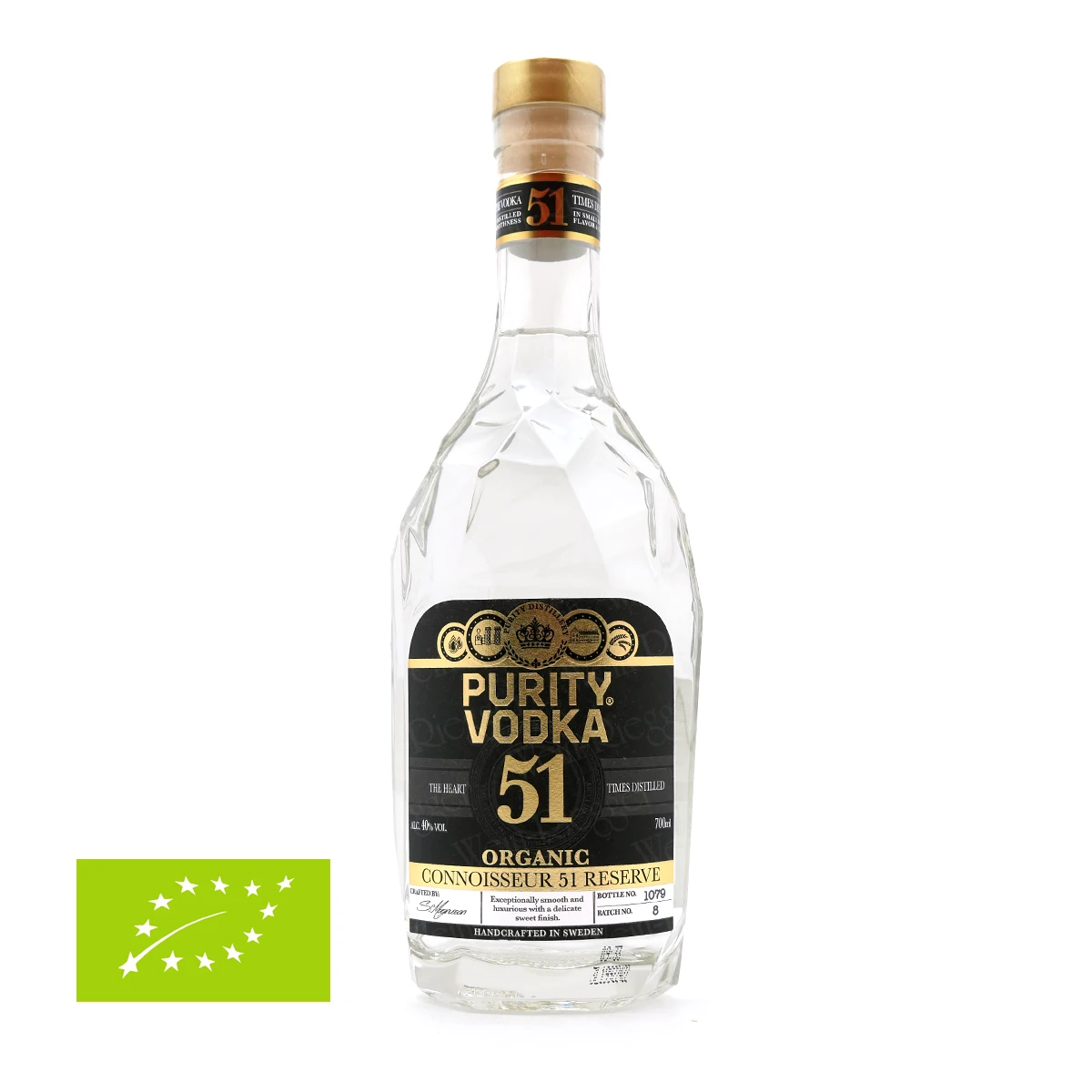 Purity Vodka CONNOISSEUR 51 RESERVE Organic