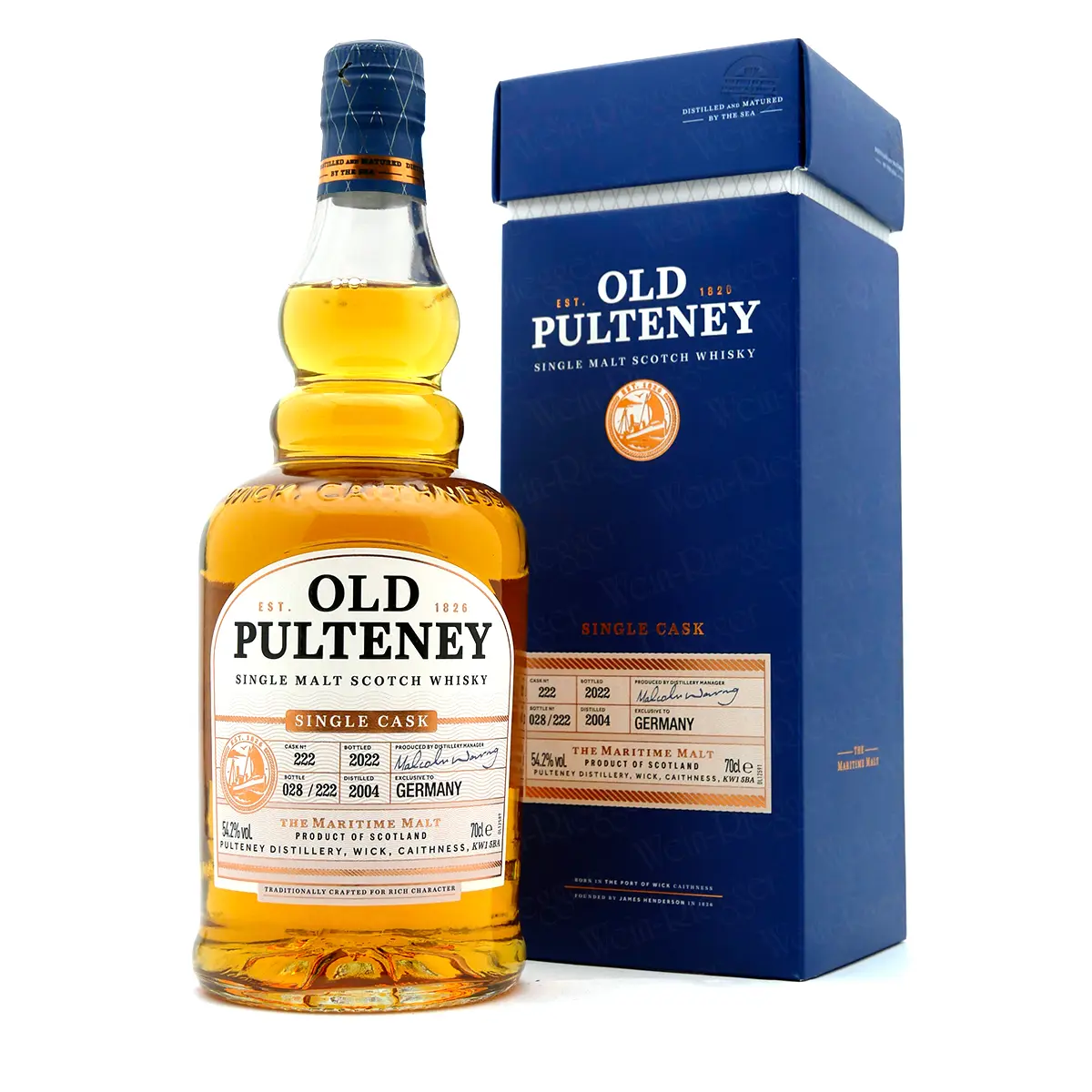 Old Pulteney 2004/2022 Single Cask (54,2 % vol)