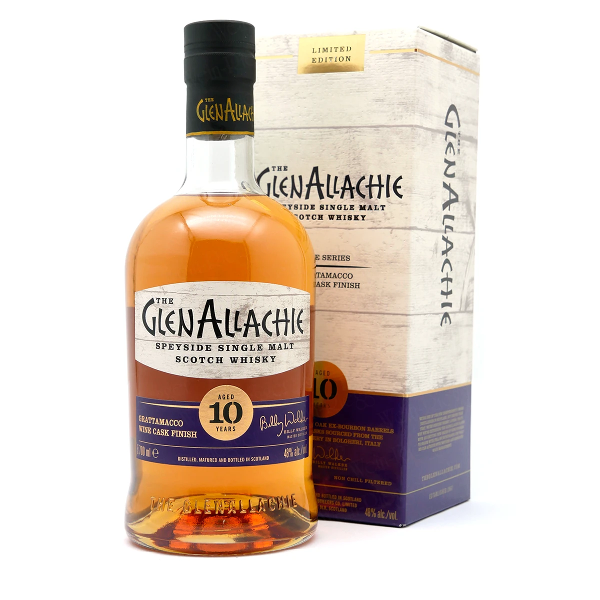 Glenallachie 10 Jahre GRATTAMACCO Wine Cask Finish Glenallachie 10 Jahre GRATTAMACCO Wine Cask Finish