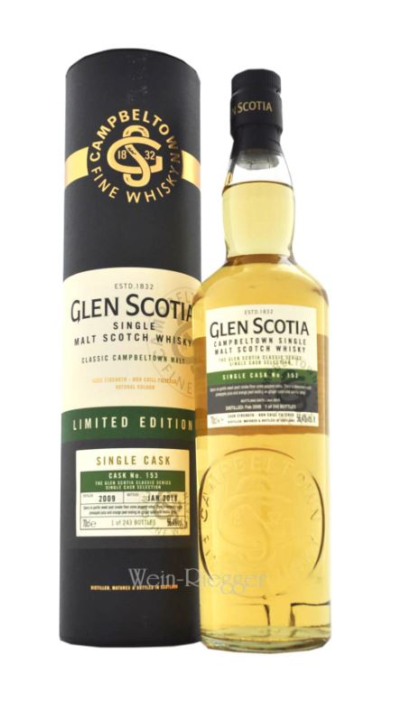 Glen Scotia Single Cask Selection No.153 2009 - 2018