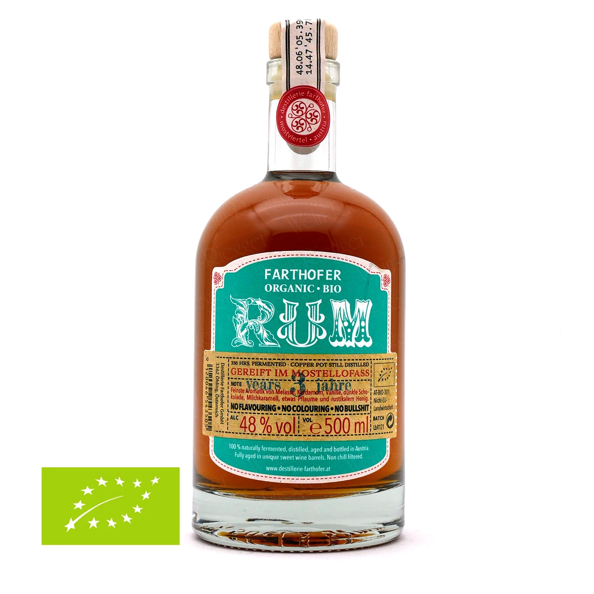 Farthofer | Organic Rum MOSTELLOFASS (0,5 L) 