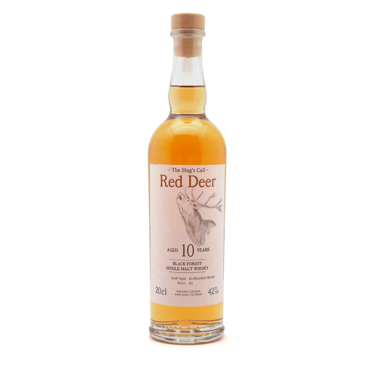 Whisky, Single Malt, Aged 10 years, Black Forest, Whisky bottle