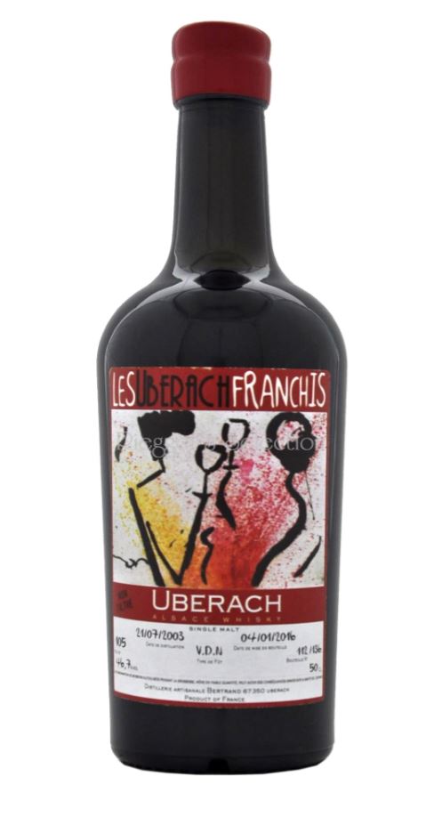 Les Uberach Franchis VDN Fass 105 Alsace Whisky