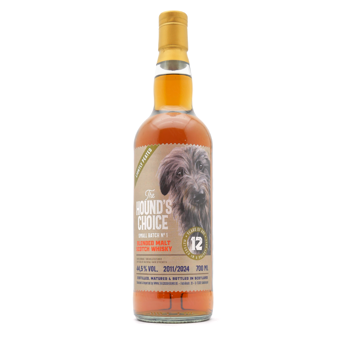 Whisky, Blended Malt, 12 Jahre, The Hound's Choice, 700 ml