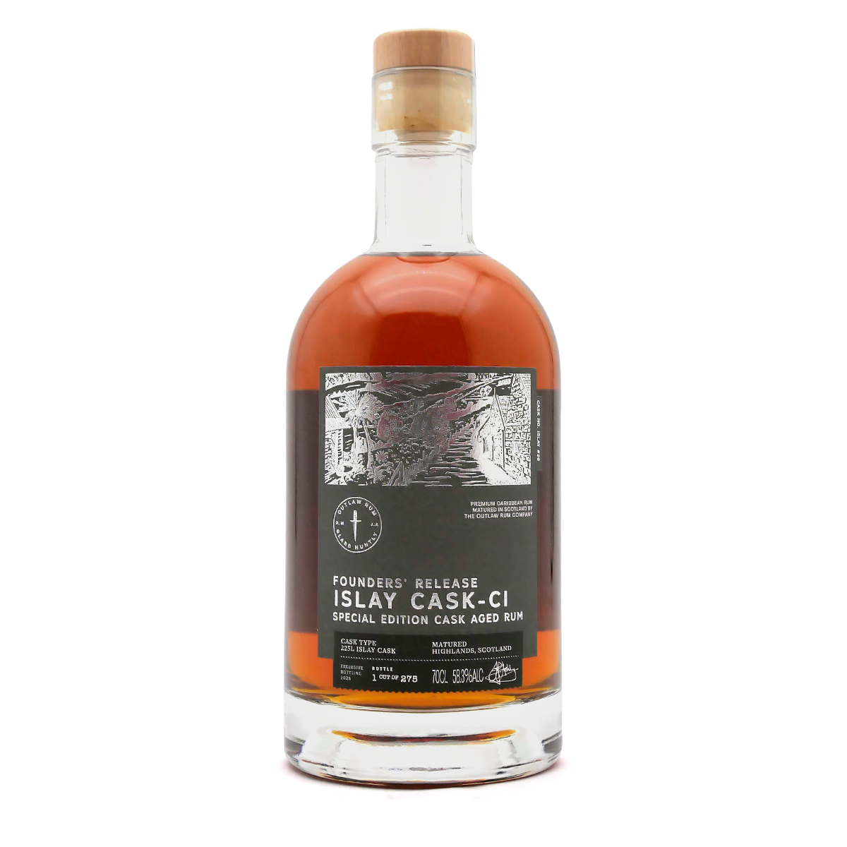 Islay, Cask-Aged, Rum, Sonderedition, Flasche