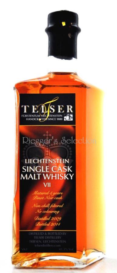Telsington Telser VII Single Cask Dist. 2009 / Bottled 2014