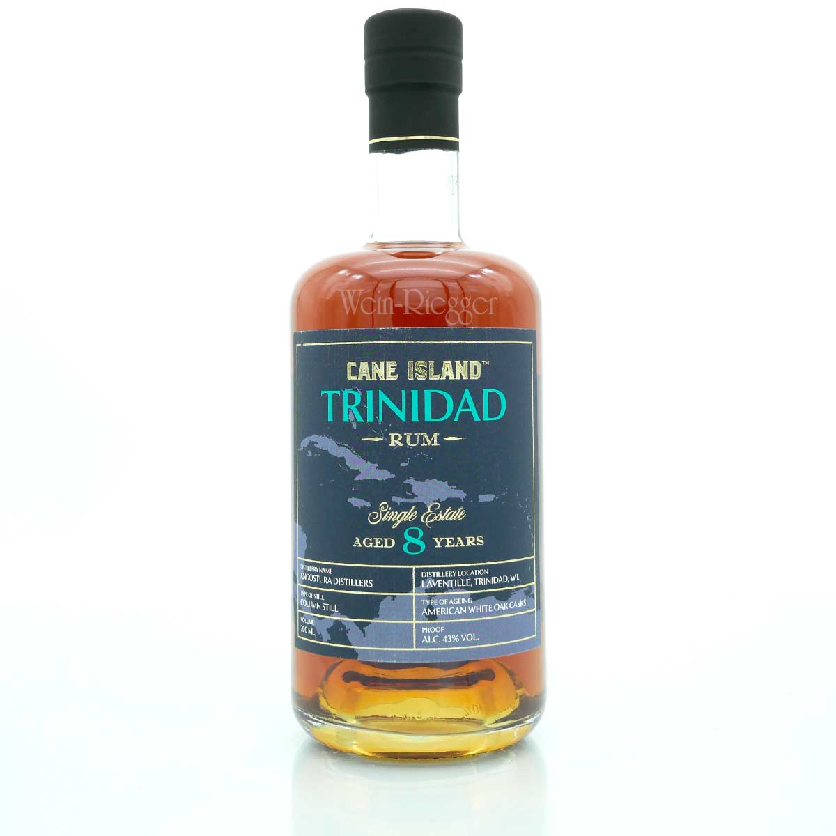 Cane Island TRINIDAD Aged 8 Jahre Single Estate Rum