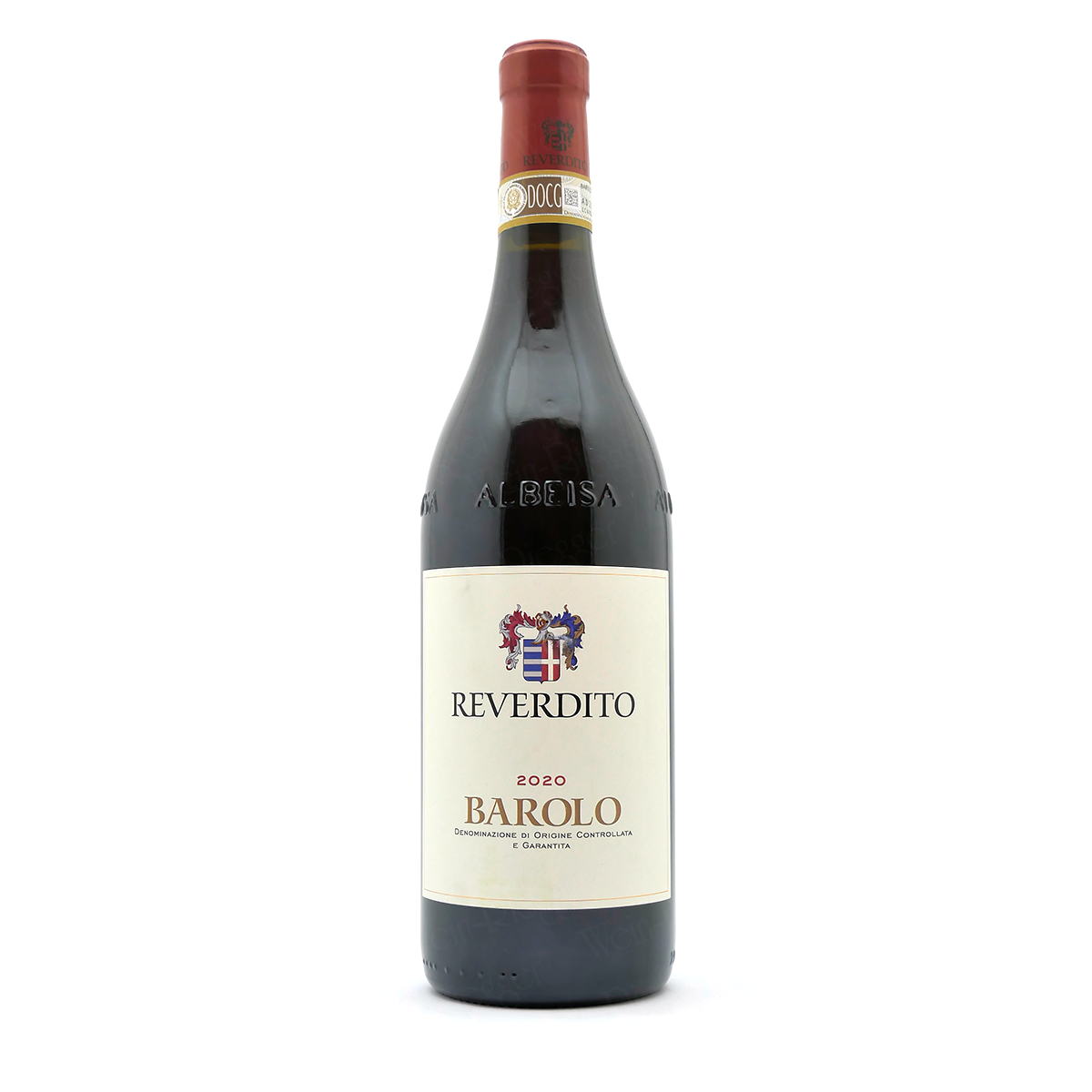 Barolo, Rotwein, Flasche, Etikett, Reverdito