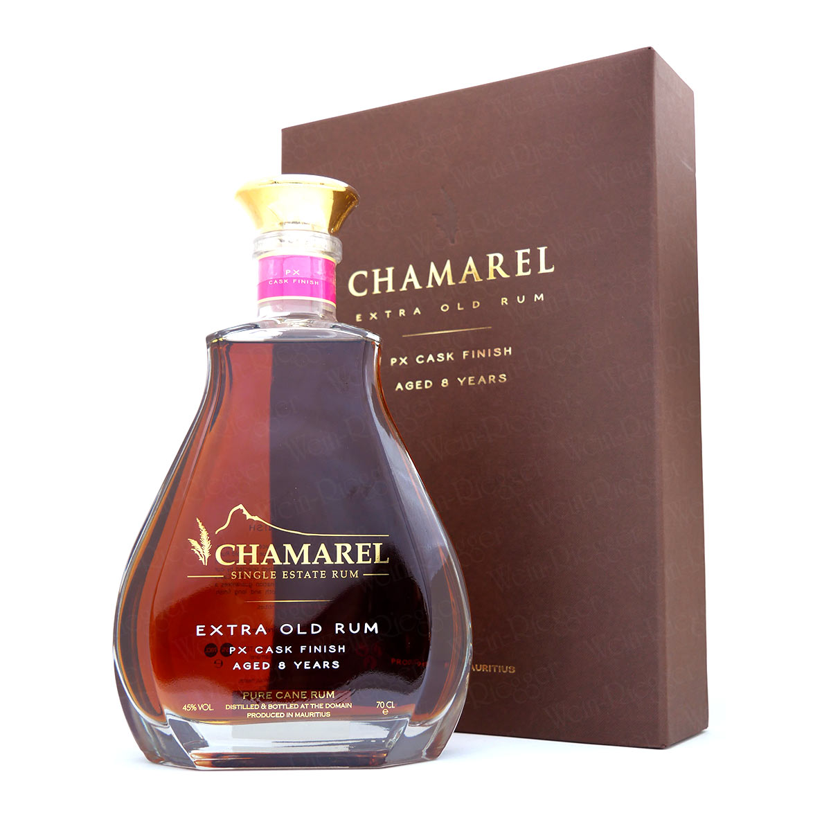 Chamarel XO PX Cask Finish (8 Jahre) Extra Old Rum - Mauritius