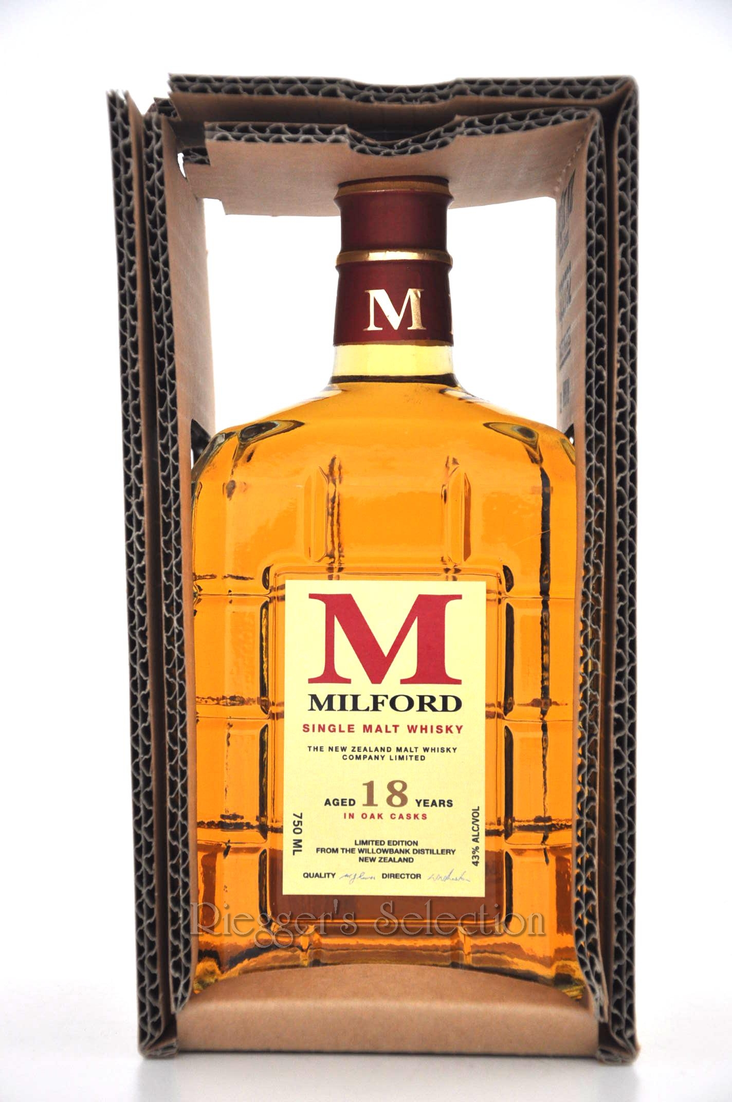 Milford 18 Jahre - Neuseeland Single Malt Whisky