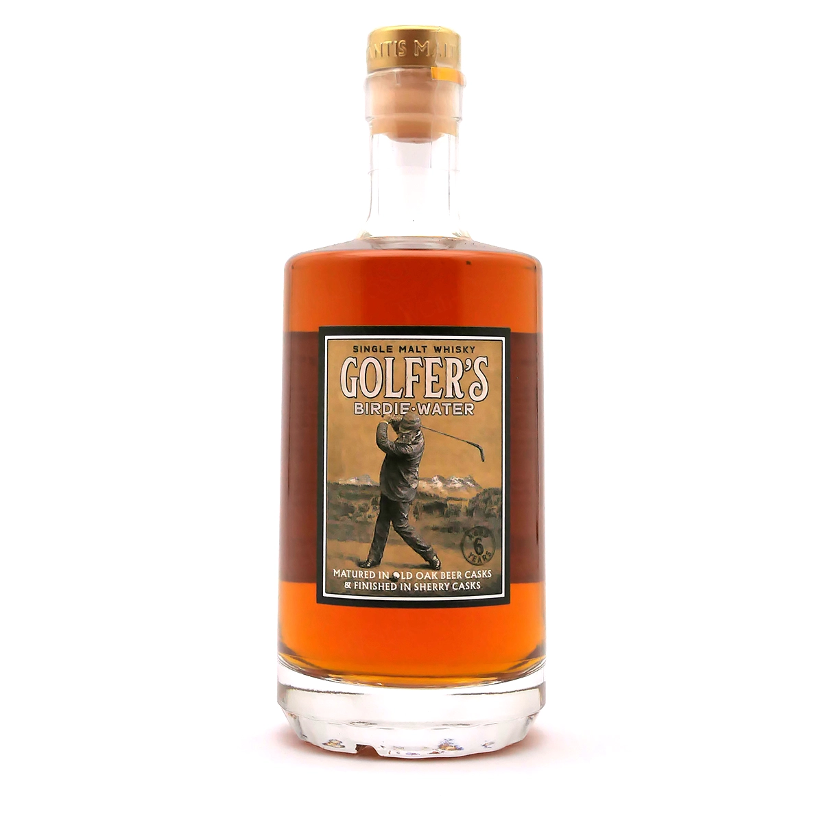 Whiskey, Whiskey-Bourbon, Single Malt, Whiskey-Flasche, Eichenfass-Reifung