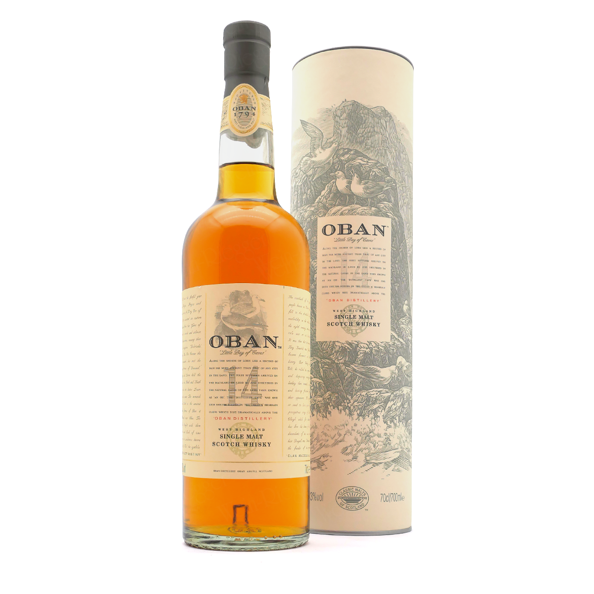 Whisky, Single Malt, Scotch, Oak bottle, Oban Distillery