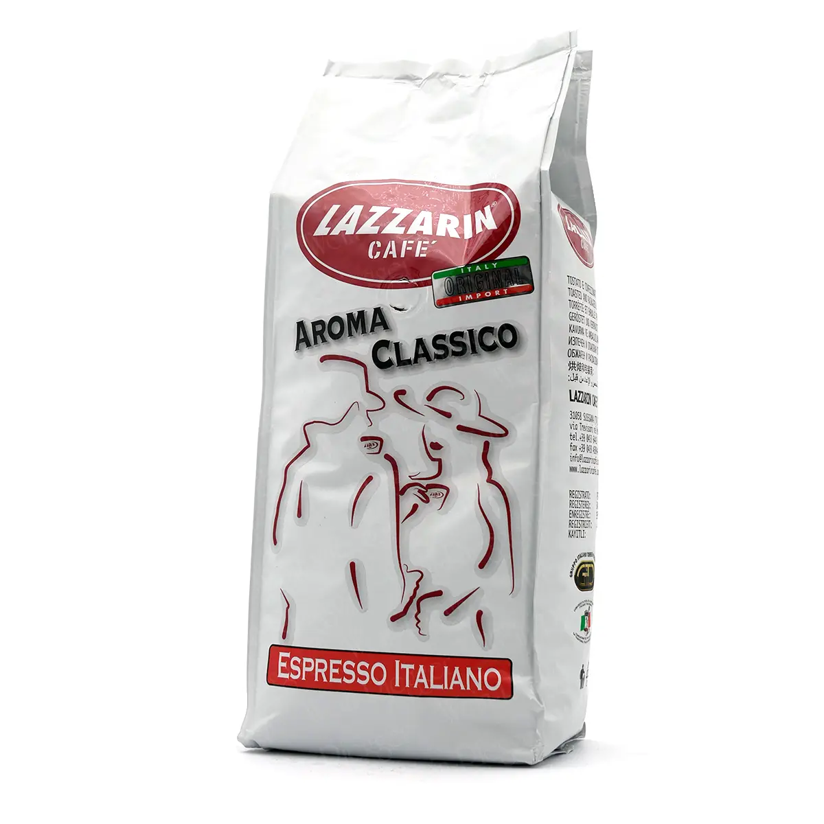 Lazzarin_Cafe_Aroma_Classico_Espresso_Italiano-24907 Lazzarin Café AROMA CLASSICO Espresso Italiano (ganze Bohnen)