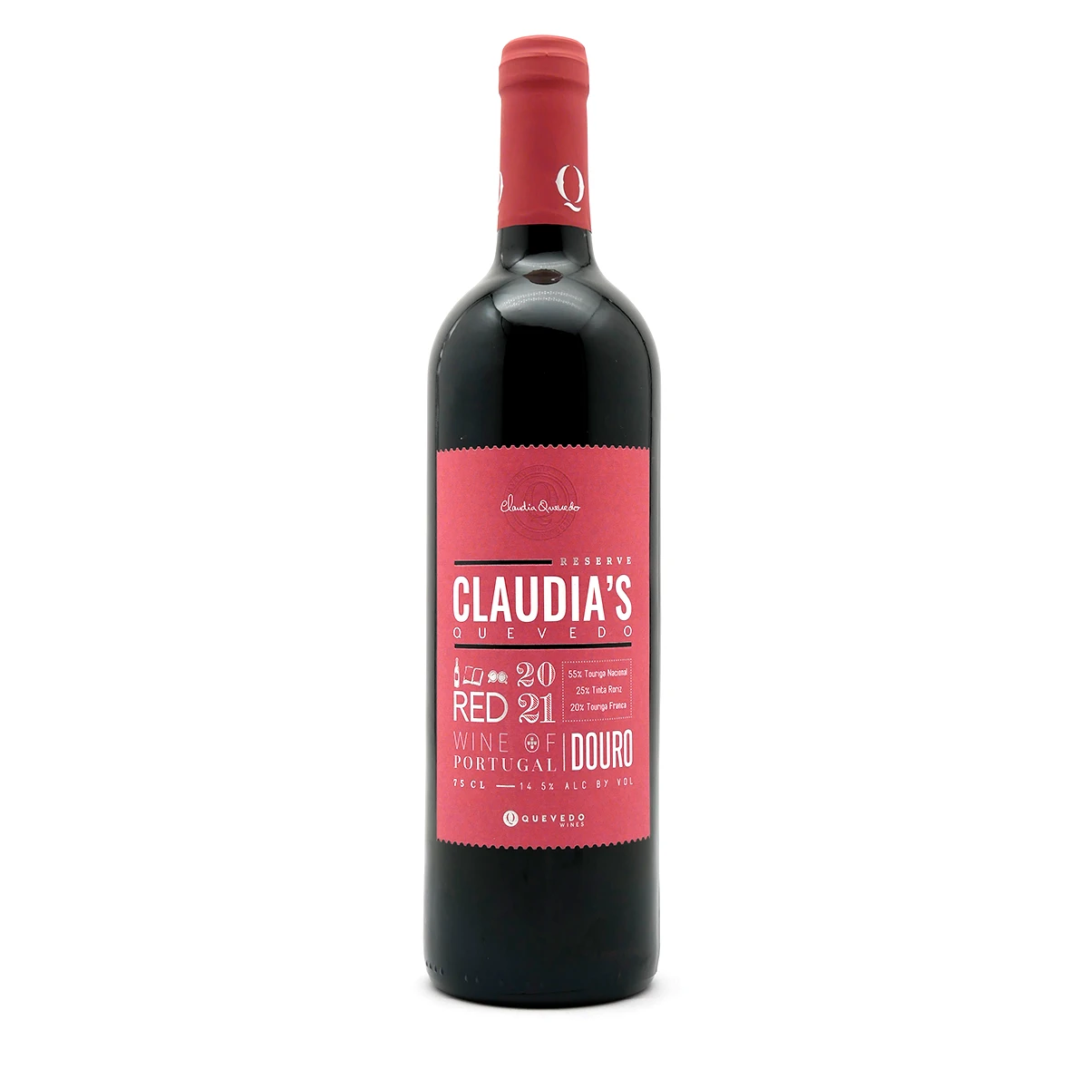 CLAUDIA'S RED Reserve DOC Douro - Quevedo CLAUDIA'S RED Reserve DOC Douro - Quevedo