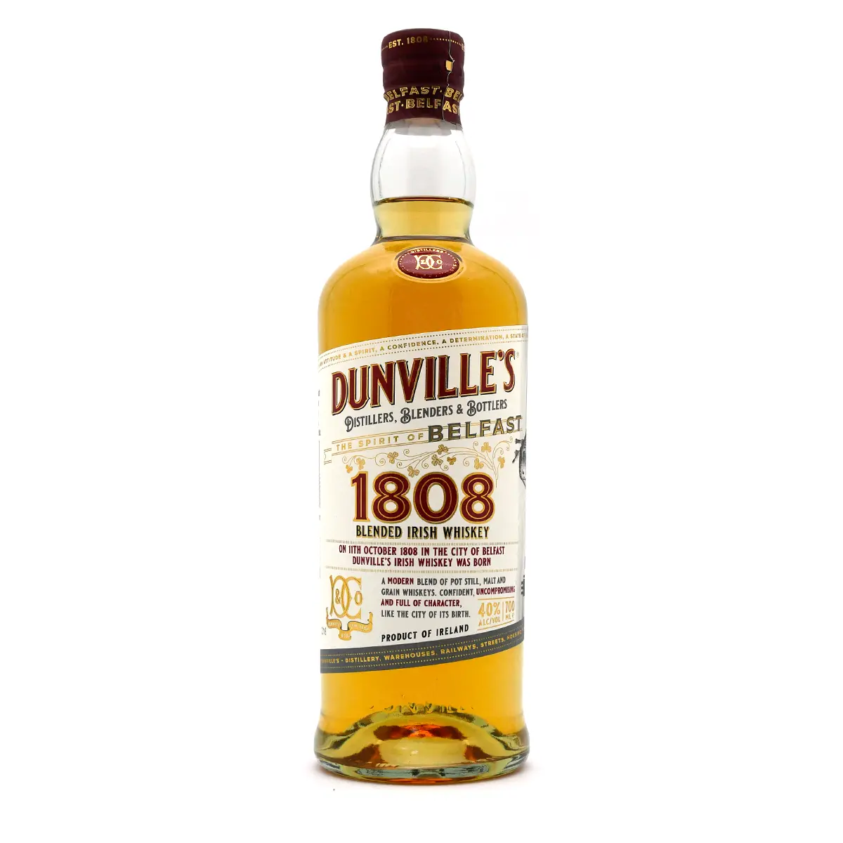 Dunville's | 1808 Blended Irish Whiskey