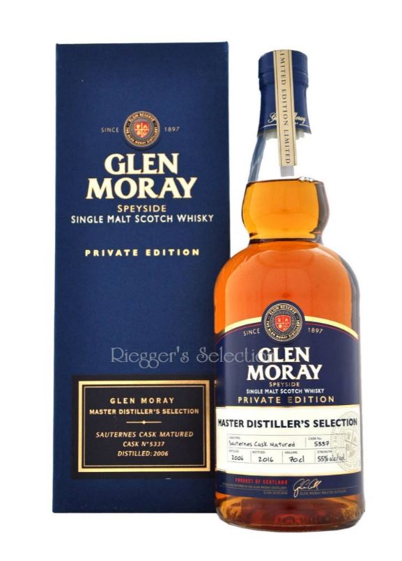 Glen Moray 2006-2016 Sauternes Cask Matured Private Edition