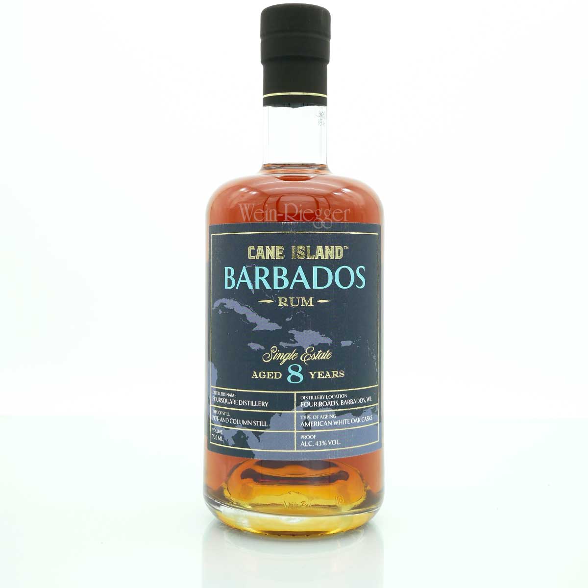 Cane Island BARBADOS Aged 8 Jahre Single Estate Rum