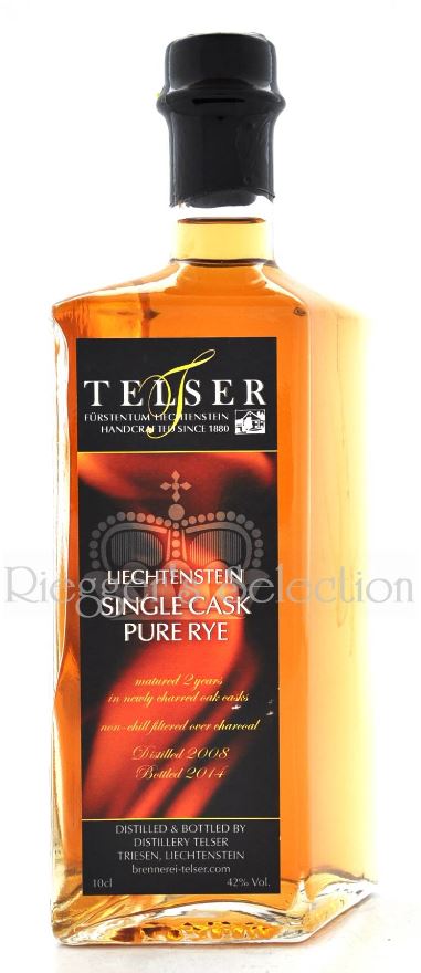 Telser Pure Rye Single Cask Dist. 2008 / 2014