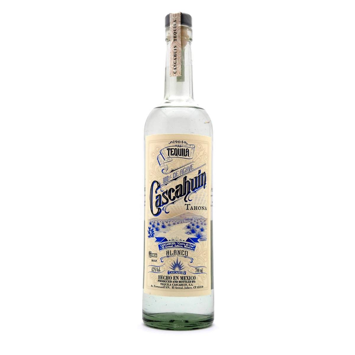 Cascahuin TAHONA Blanco Tequila Cascahuin TAHONA Blanco Tequila