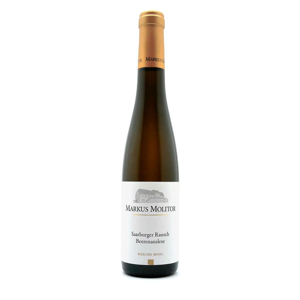 Weißwein, Riesling, Beerenauslese, Moselwein, Glasflasche