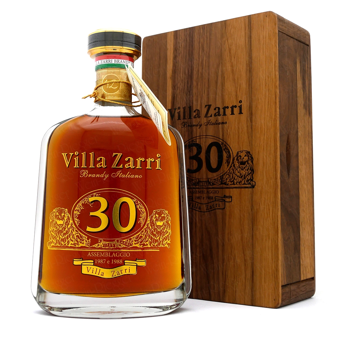 Brandy 30 Jahre Assemblaggio 1987 e 1988  - Villa Zarri