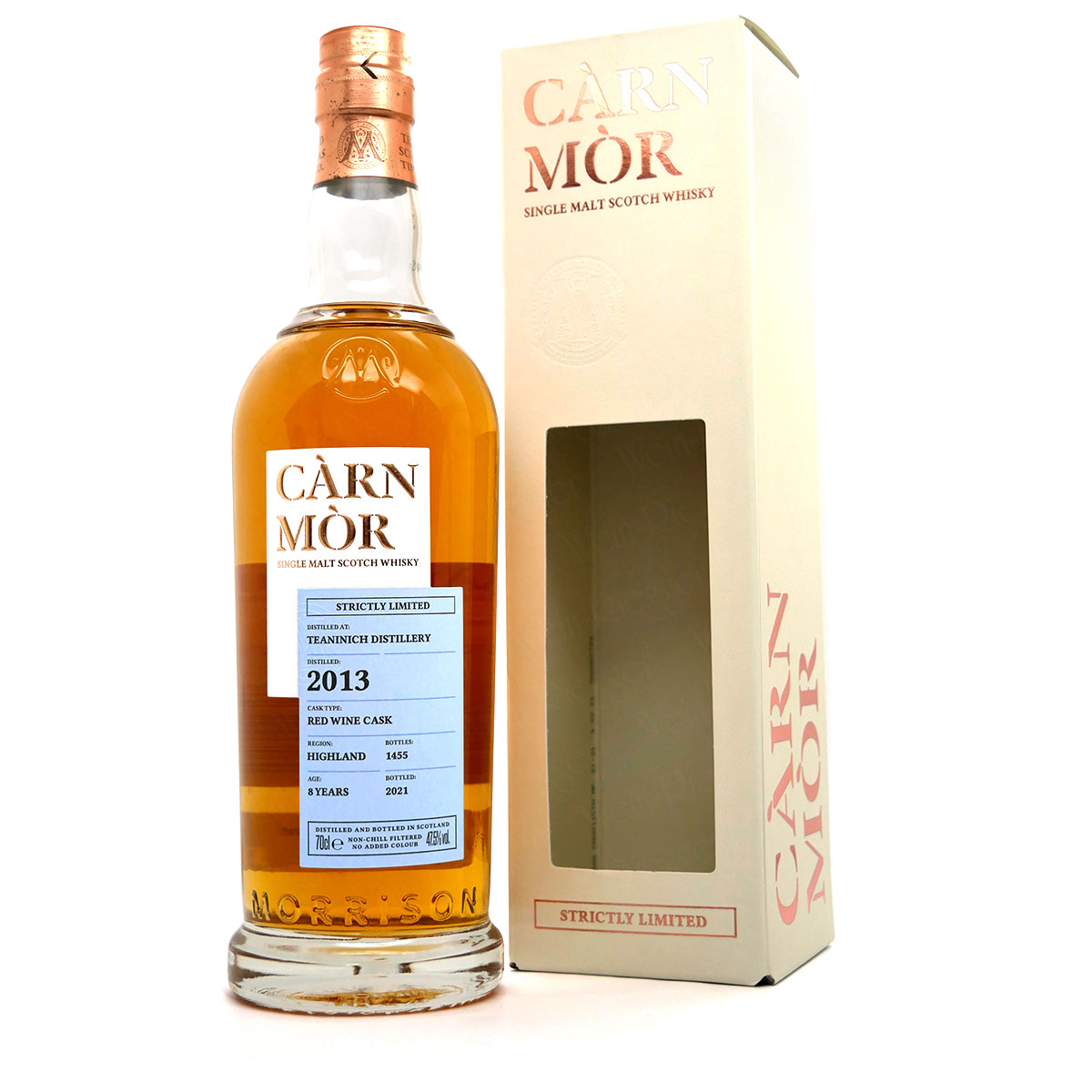 Teaninich_Carn_Mor_2013_Red_Wine_Cask-08874 Teaninich 8 Jahre Red Wine Cask 2013/2021 | Càrn Mòr