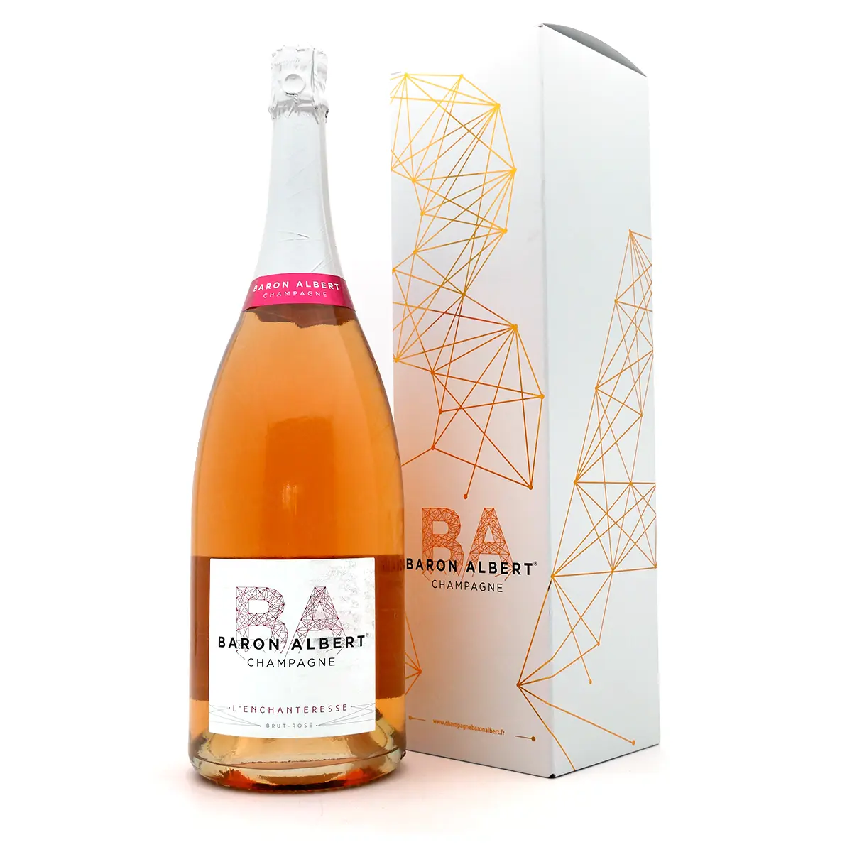 Magnum-LEnchanteresse_Rose_Champagner_Baron_Albert-09936 L'ENCHANTERESSE Rosé Brut Champagne AC - Baron Albert