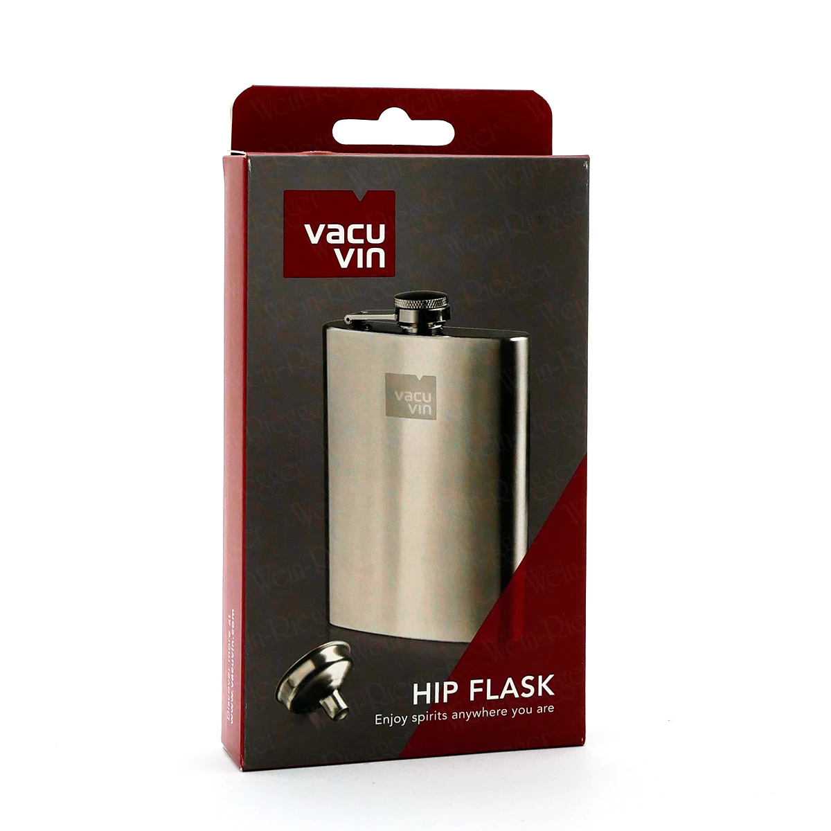 Vacu Vin | Hip Flask Stainless Steel Vacu Vin | Hip Flask Stainless Steel