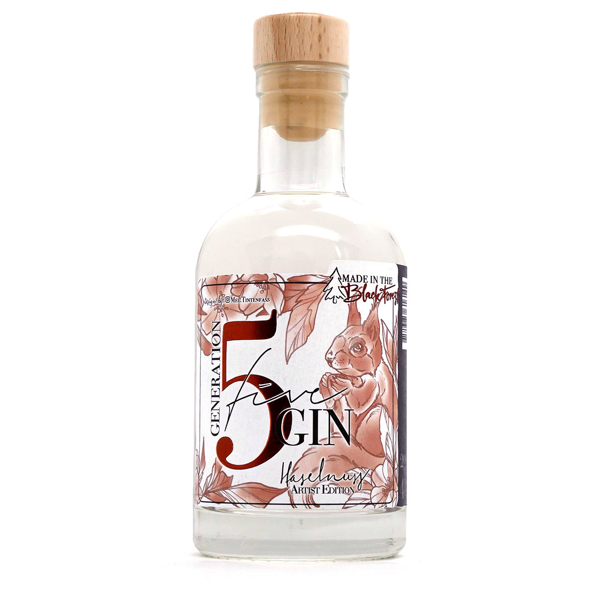 Generation_5_Gin_Haselnuss_Artist_Edition_200ml-08727 Mini | Generation 5 Gin HASELNUSS Artist Edition