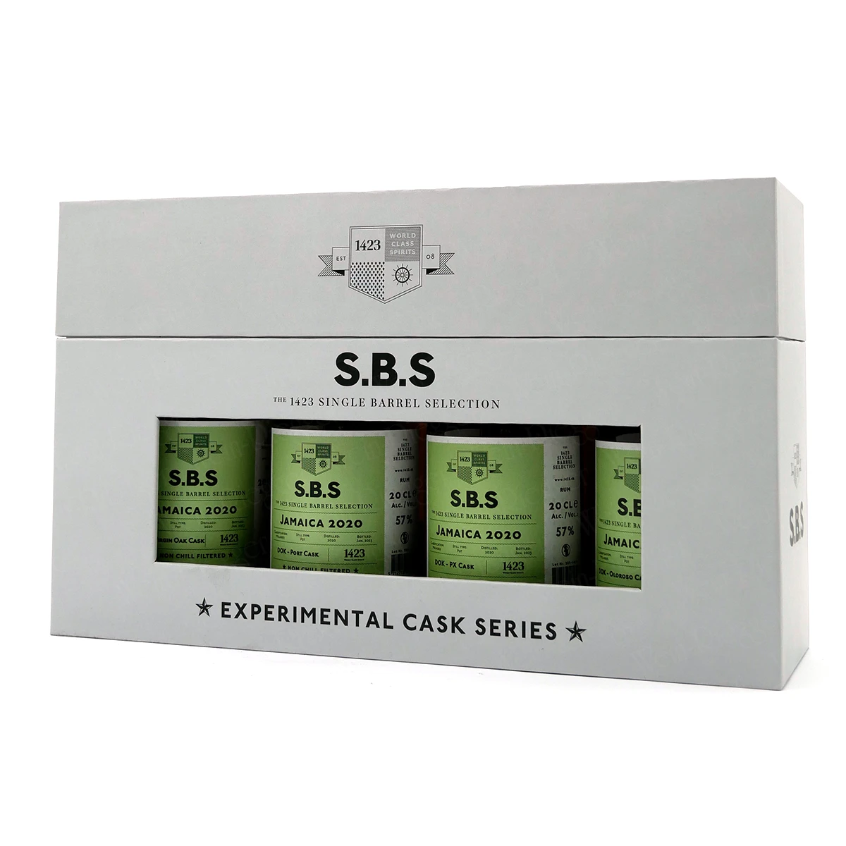 S.B.S. Experimental Cask Jamaica Collection (4 x 0,2 L)