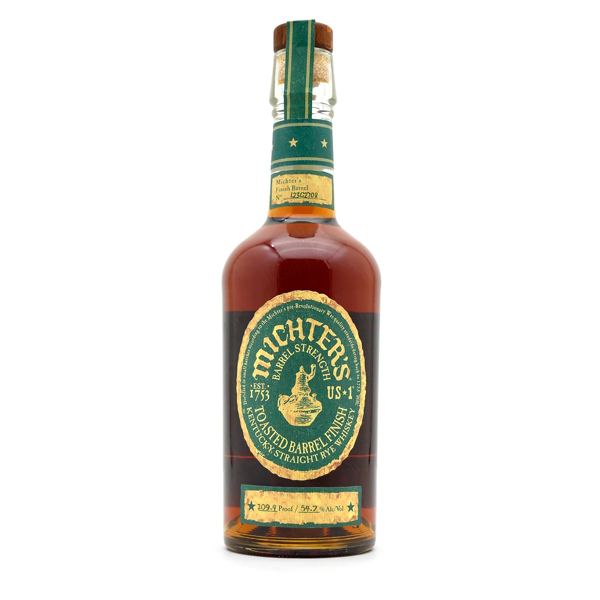 Michter's Toasted Barrel Finish RYE 54,7 % vol