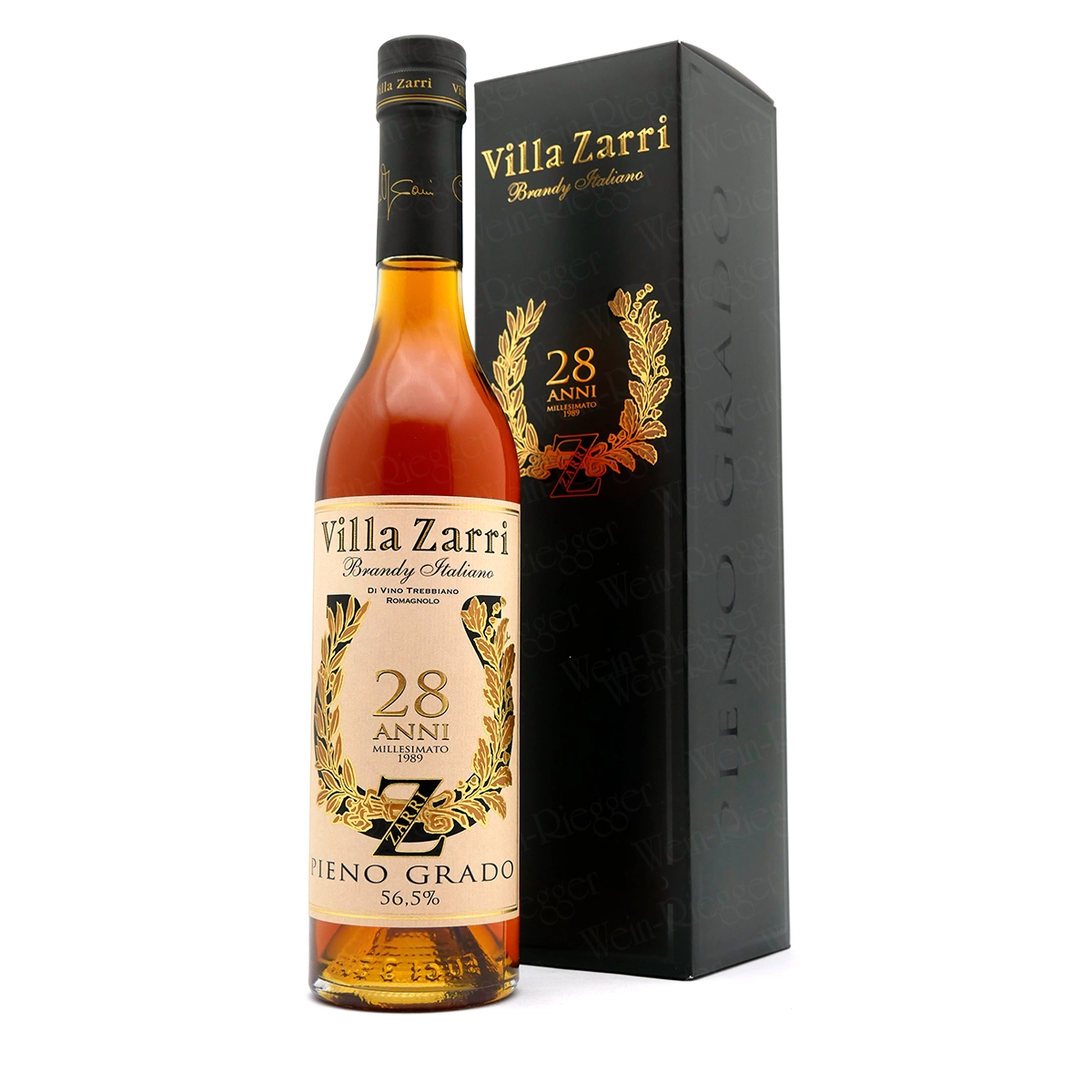 Brandy 28 Jahre MILLESIMATO 1989 - Villa Zarri