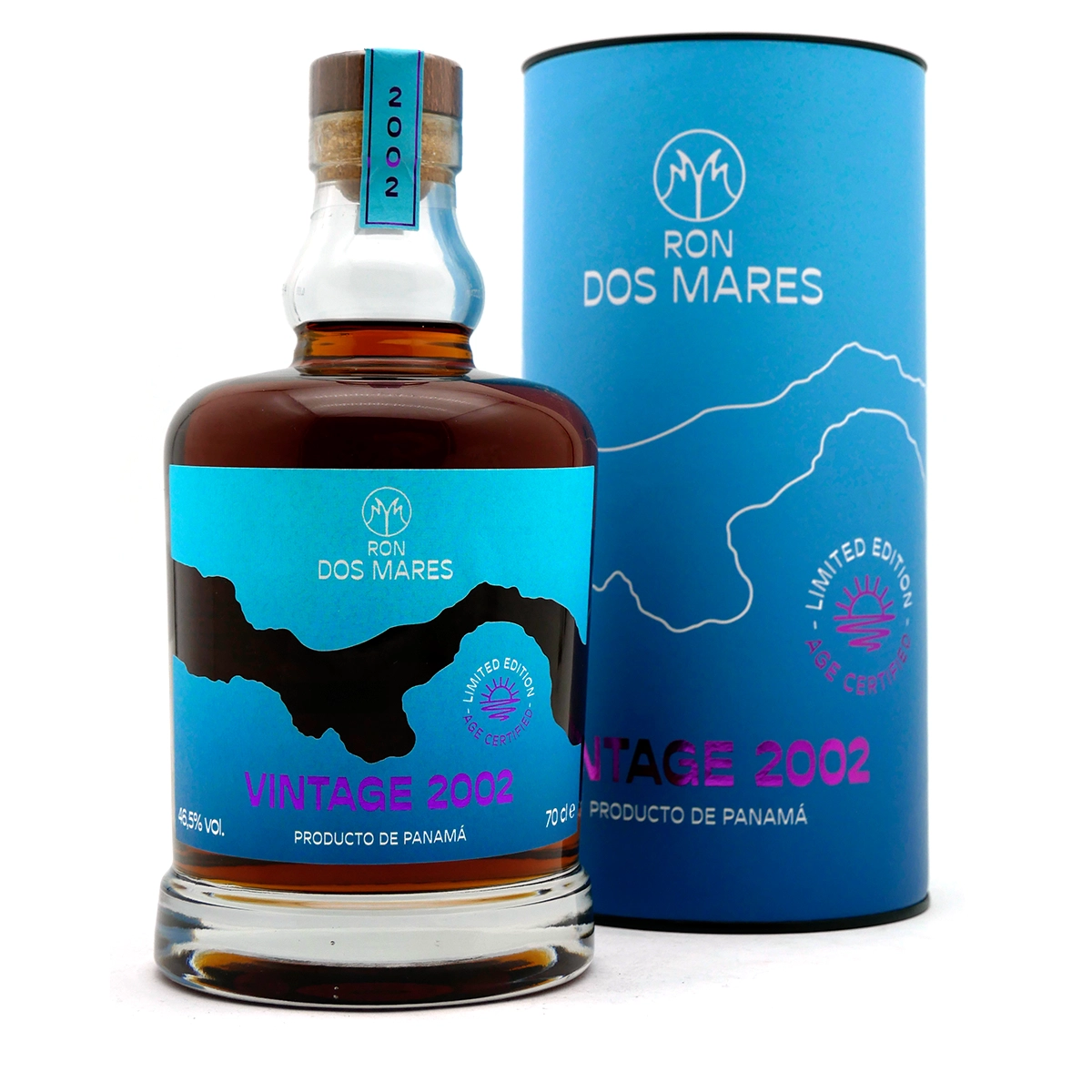 Ron Dos Mares VINTAGE 2002 Panama Rum