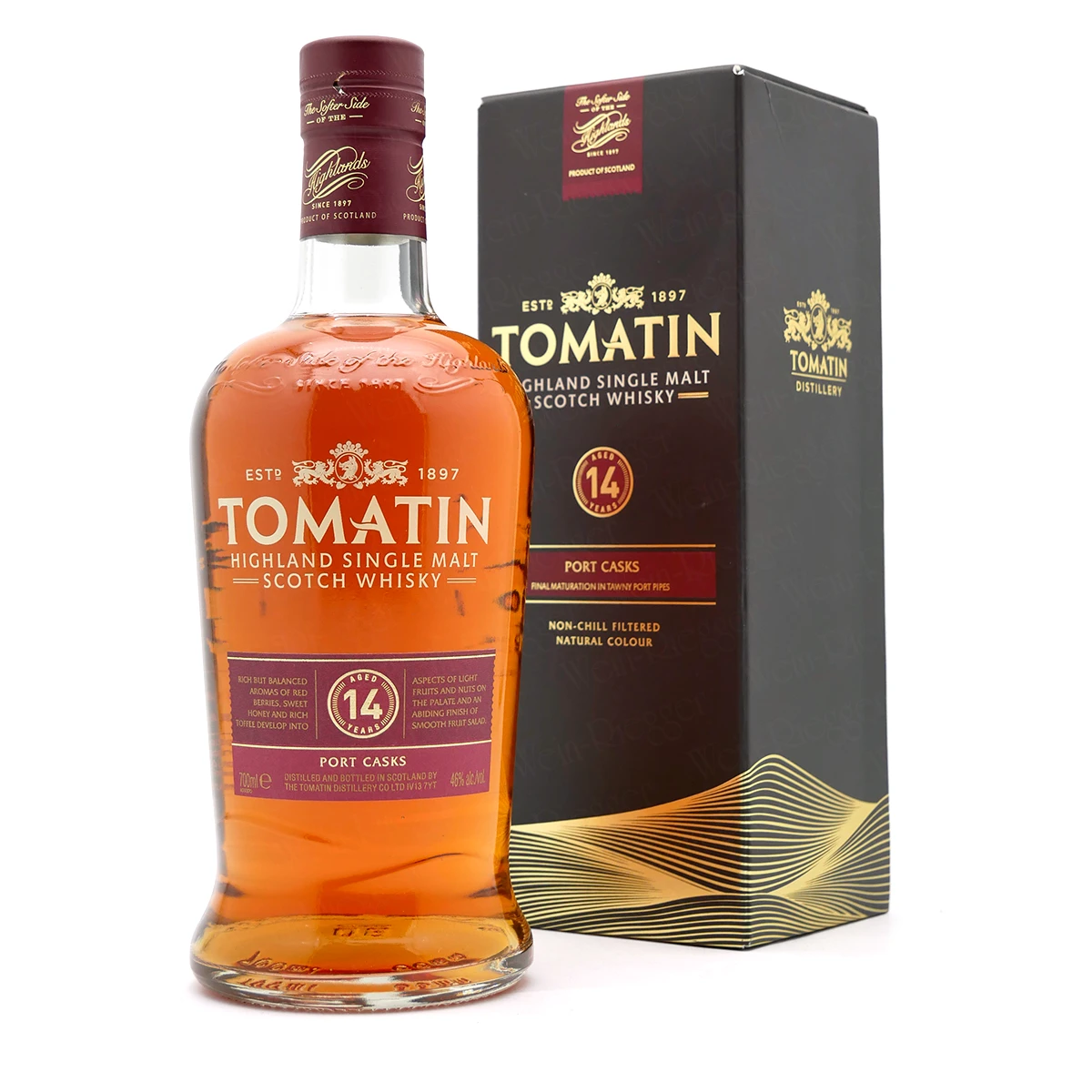 Tomatin 14 Jahre Port Wood Finish Tomatin 14 Jahre Port Wood Finish