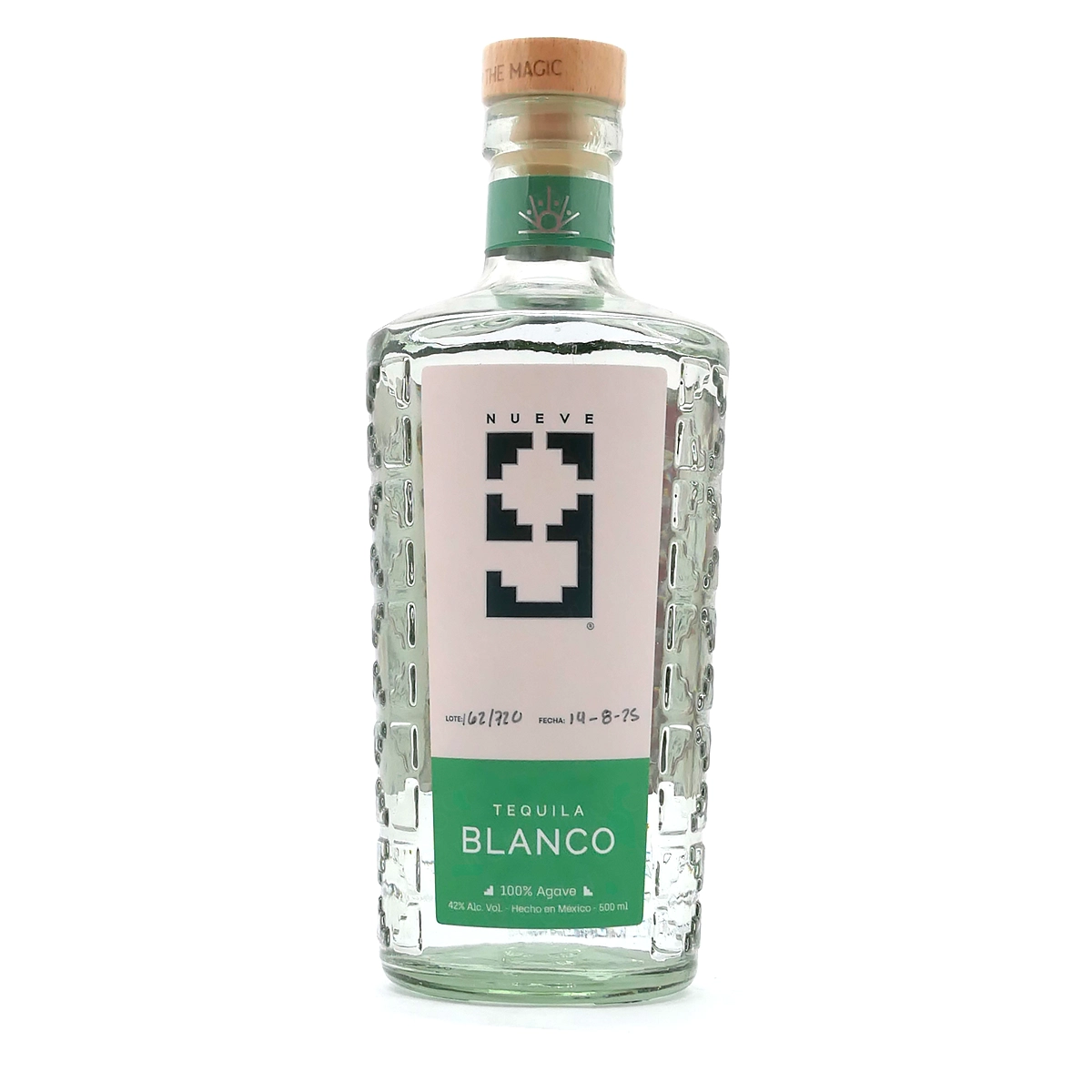 Tequila, Blanco, Flasche, Glas, Korken