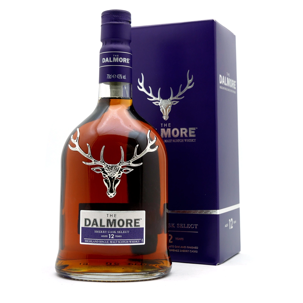 Whisky, The Dalmore, Single malt, 12 Jahre, Eichenfass