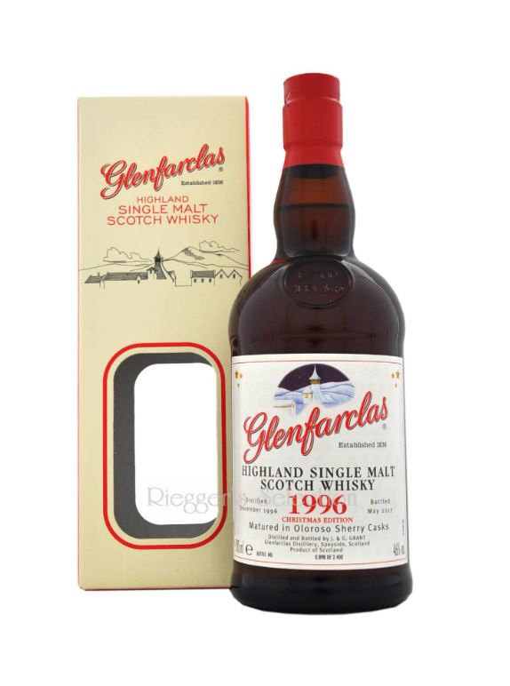 Glenfarclas 1996-2017 CHRISTMAS EDITION