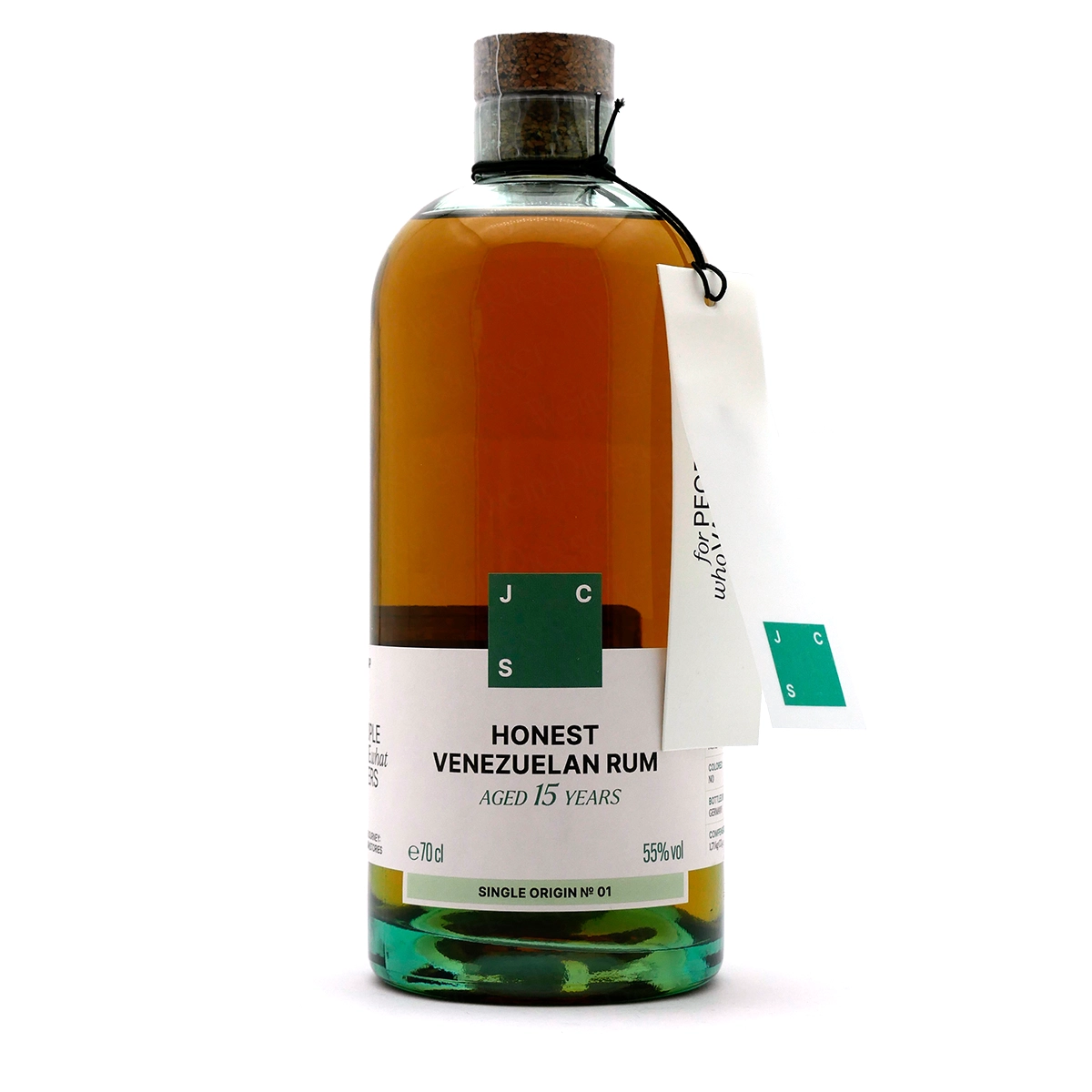 Jack Crap Spirits HONEST VENEZUELAN RUM 15 Jahre