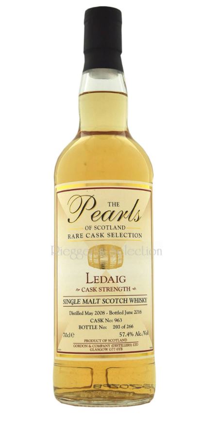 Ledaig 2008 - 2016 Pearls of Scotland 57.4%Vol.