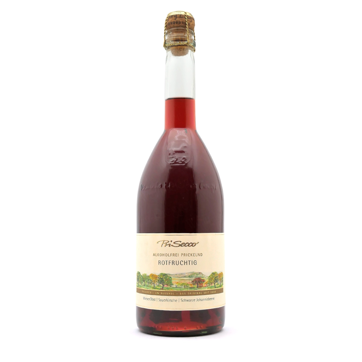 Rotwein, Rotfruchtig, Alkoholfrei, Likörwein, Flasche