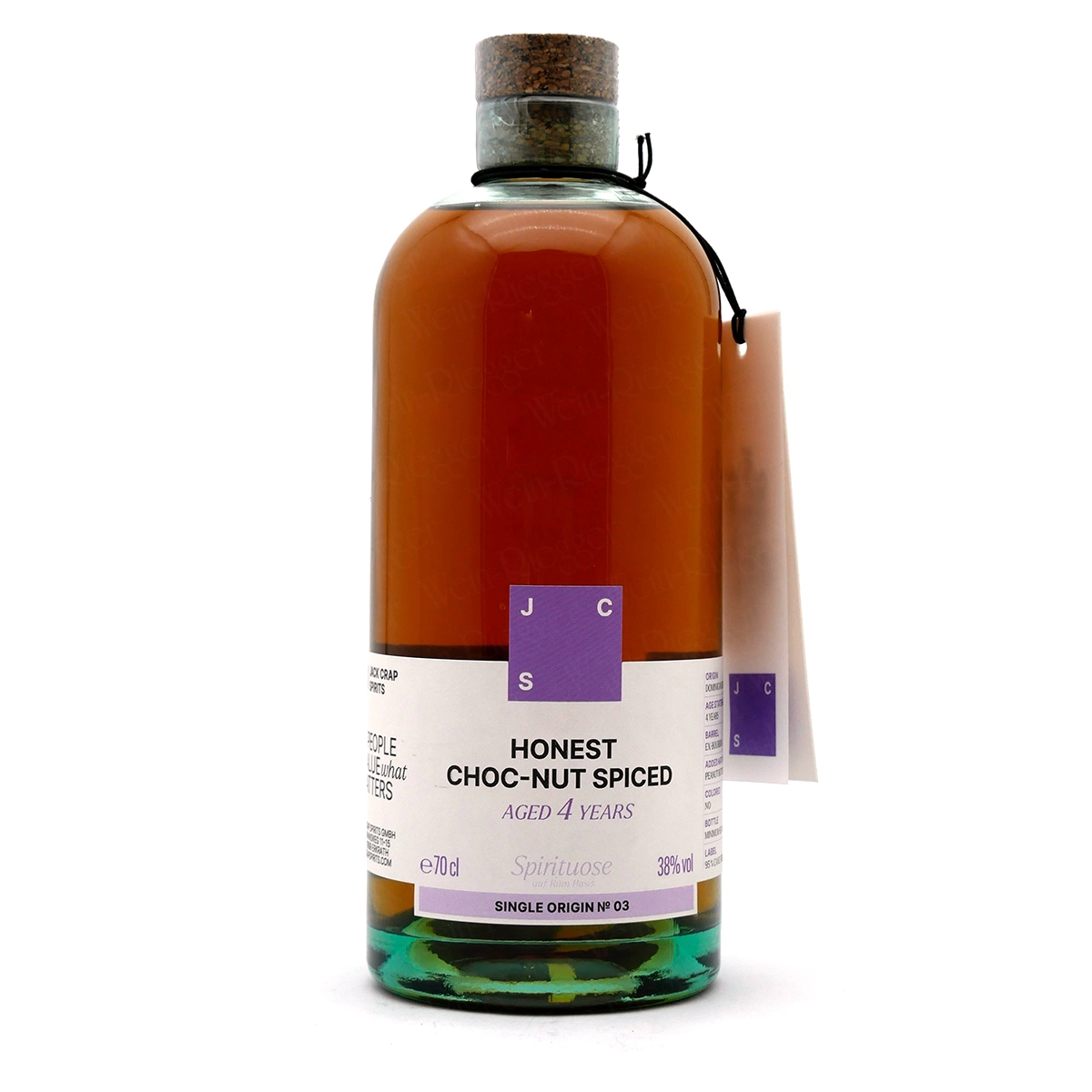 Jack Crap Spirits CHOC-NUT SPICED 4 Jahre