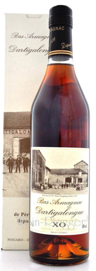 dartigalongue-xo-04509 Bas Armagnac XO Dartigalongue